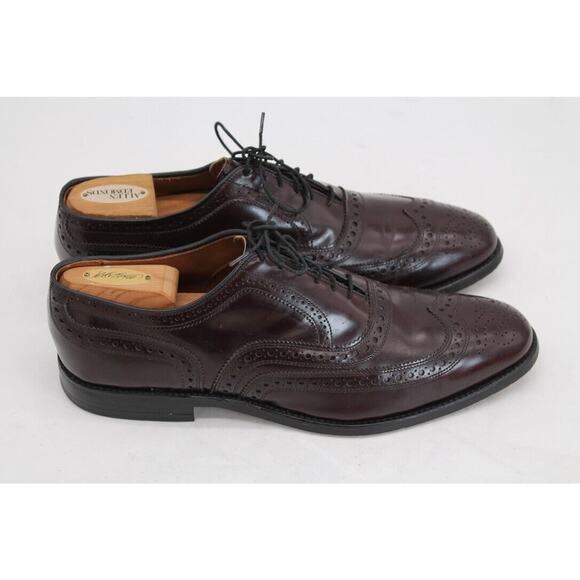 Allen Edmonds McAllister Wingtip Dress Shoes Size Oxblood Oxfords Mens 11.5C main image 2